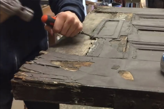 Tamalpais-Homestead Valley-wooden-door-repair